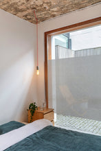 Lade das Bild in den Galerie-Viewer, SQUID textile window foil bedroom color oak
