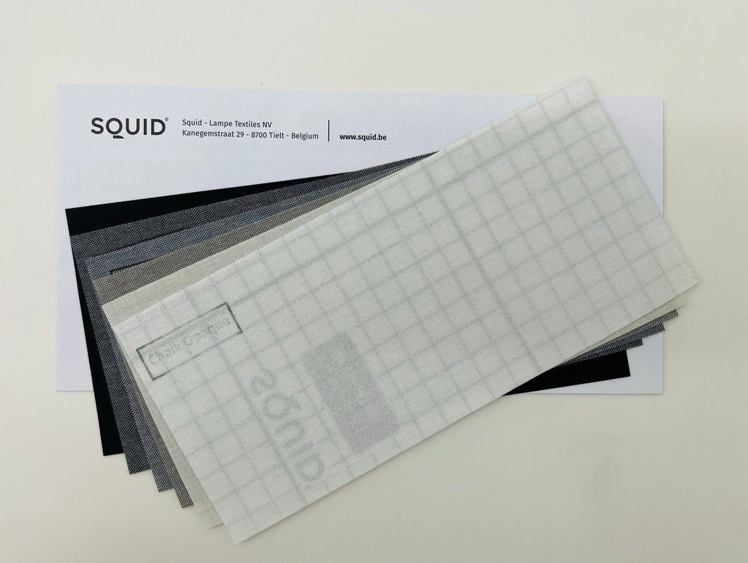 SQUID Sample Booklet SQUID Textile Window Film Squid sample booklet squid textile window film